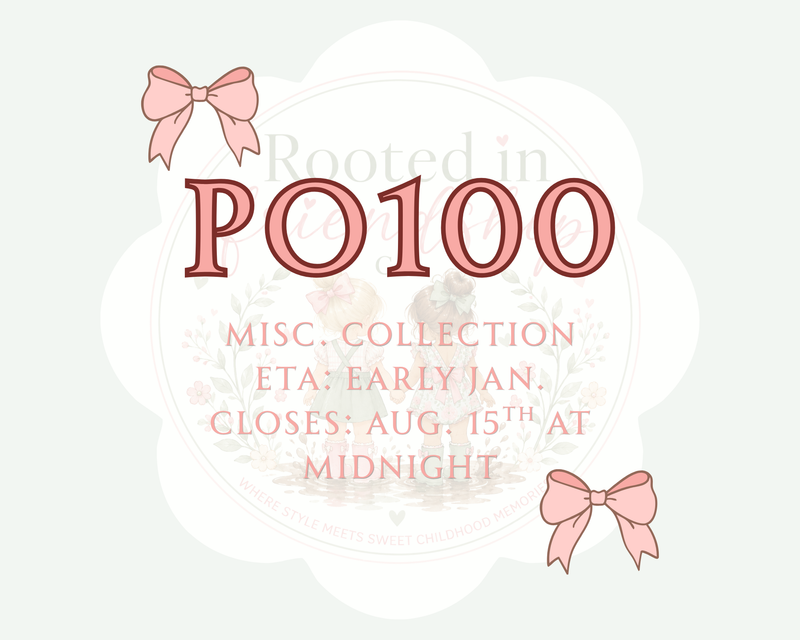 PO100 - Early January