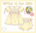 Worthy is the Lamb Smock Set