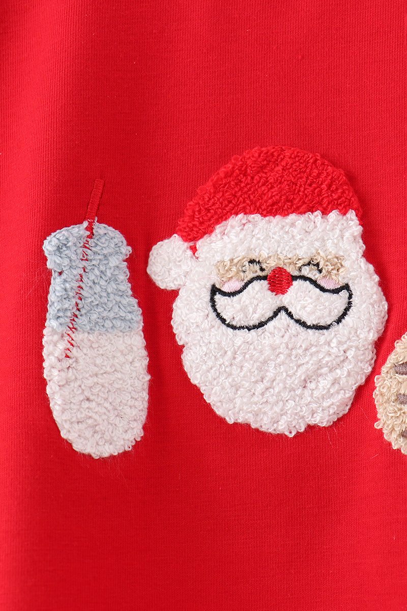 Red Milk Cookies French Knot Top