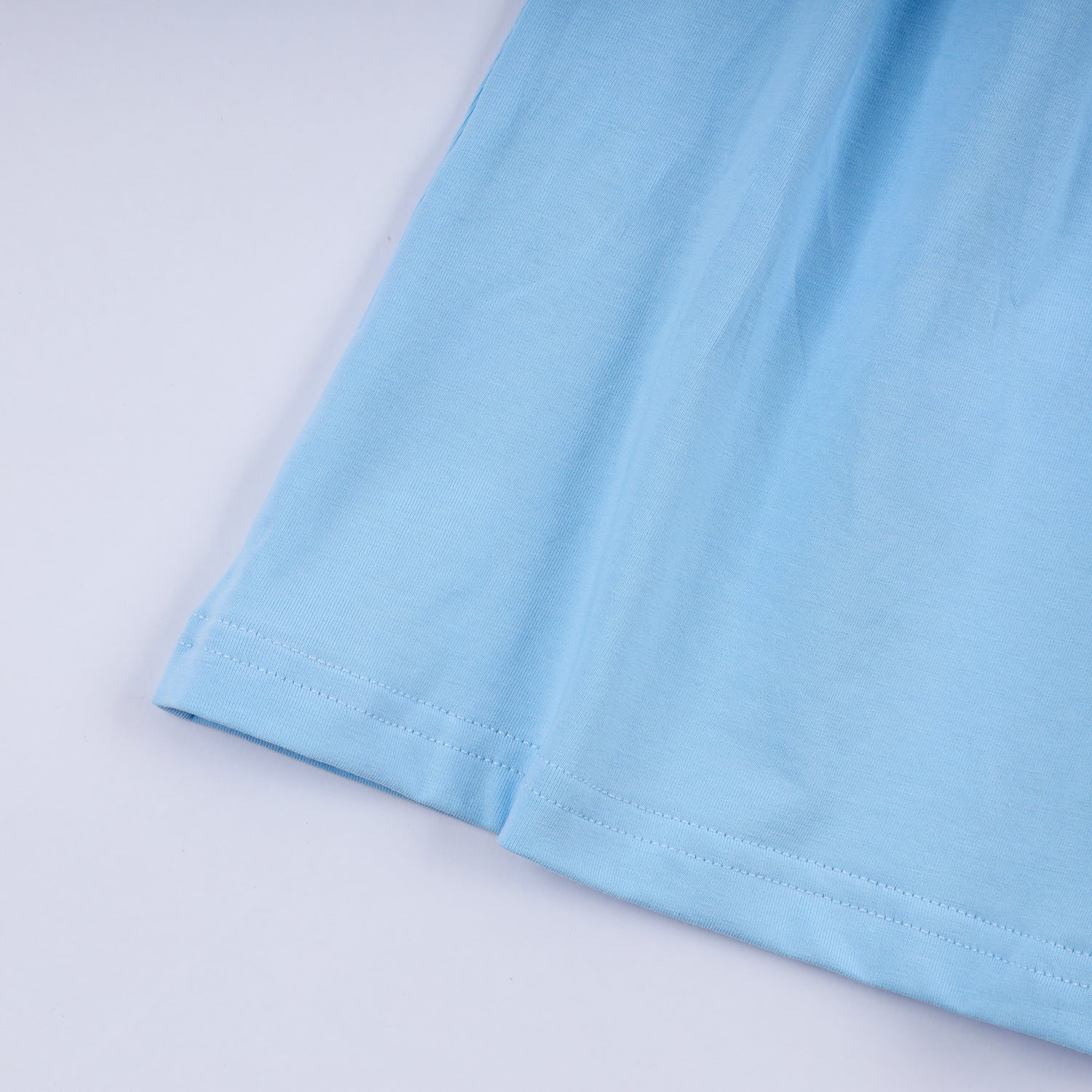 BLUE NATIVITY HAND SMOCKED DRESS