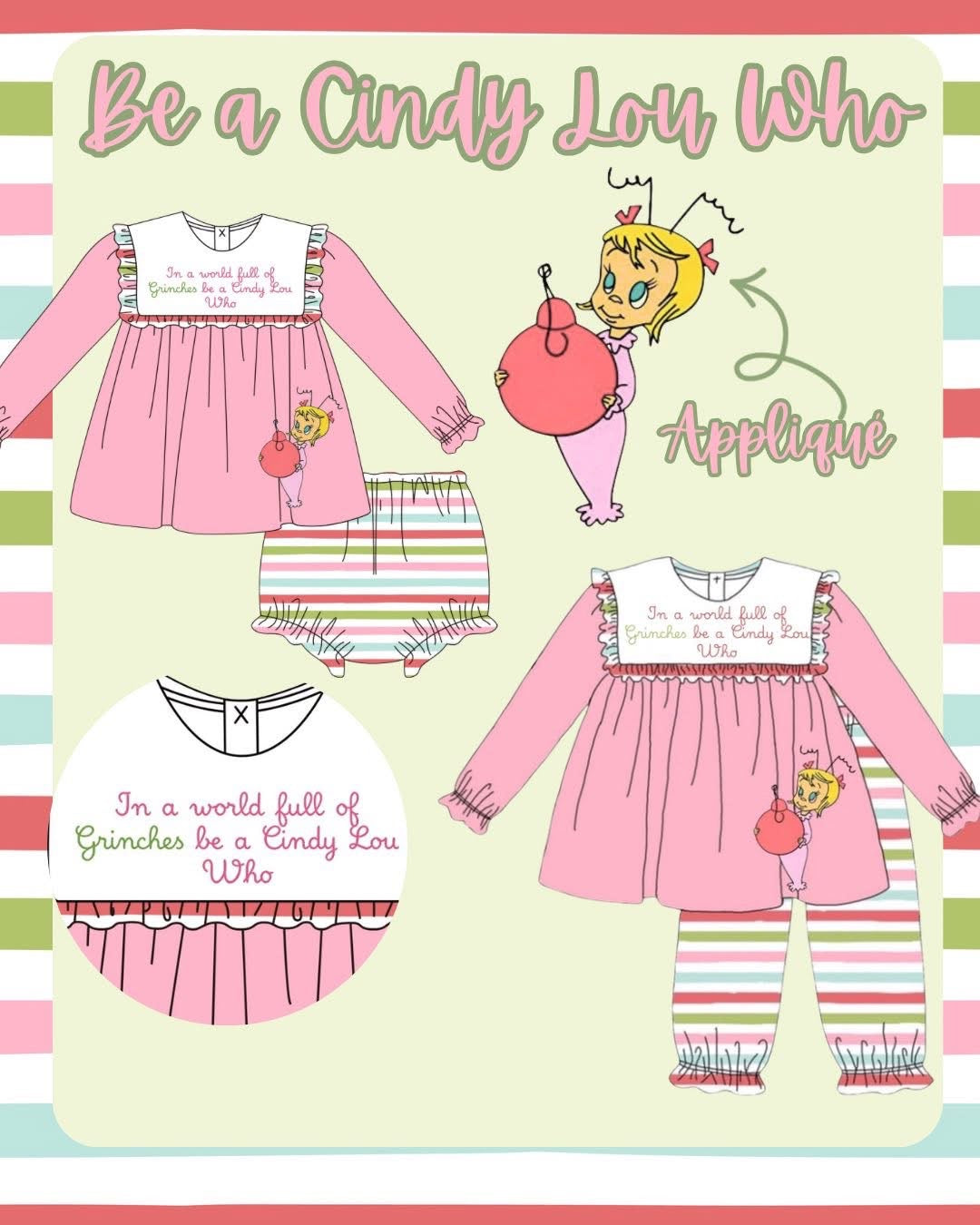 Be a Cindy Lou Who- ETA OCTOBER