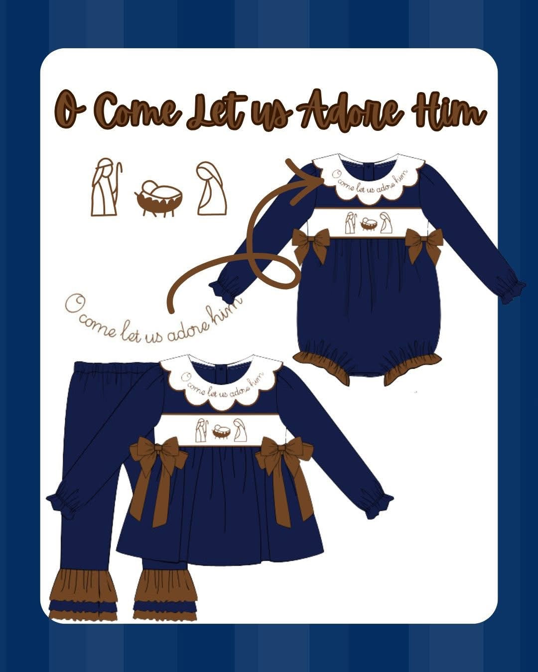 O Come Let Us Adore Him- ETA OCTOBER