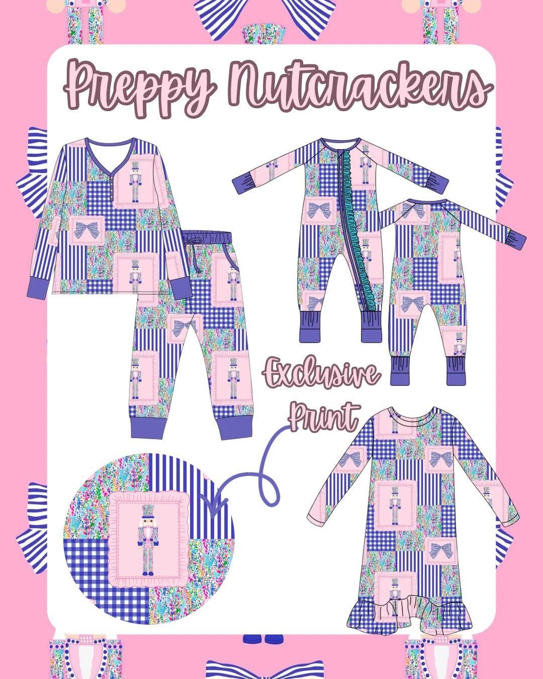 Preppy Nutcrackers- ETA OCTOBER