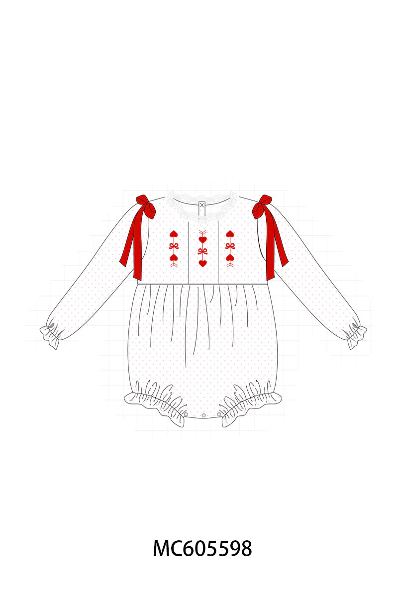 PO95 Red valentine's day heart dot collection - Bubble