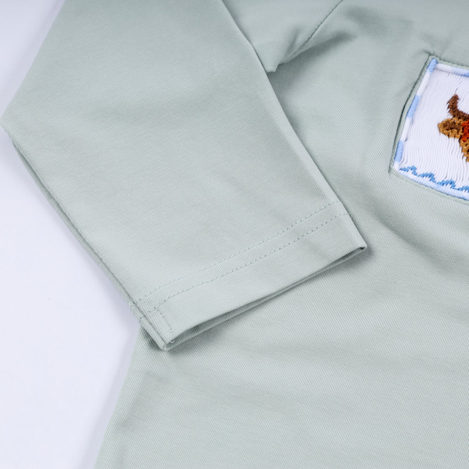 SAGE COW HAND SMOCKED GINGHAM PANTS SET